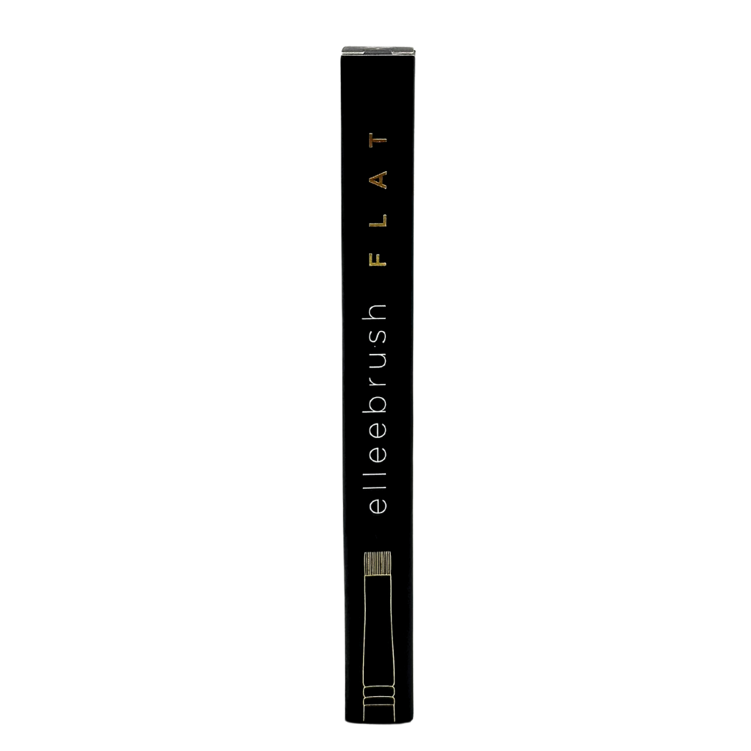 Elleeebana Flat Tip Brush, versatile lash brush, precise lotion placement tool, synthetic flat bristle brush, lash lift application brush, brow tint brush, professional salon brush, reusable cleaning brush, ergonomic beauty brush, all-in-one lash tool